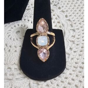 Park Lane BAE ring Opal Moonstone 14K Gold Plating